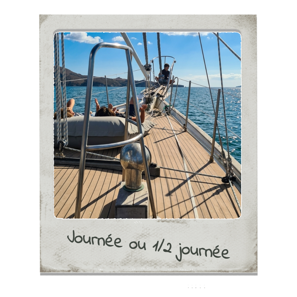 Découverte Voile JOURNEE ou 1/2 JOURNEE